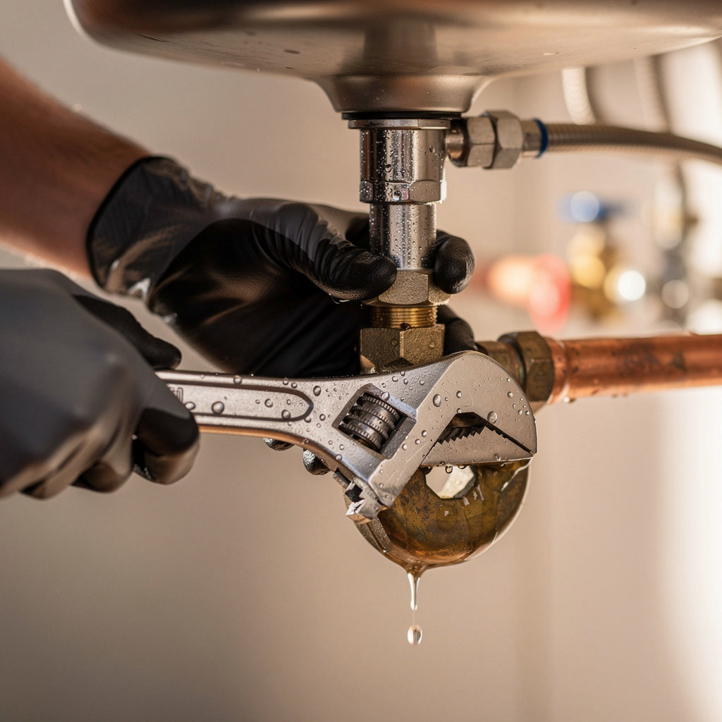 Phoenix Emergency Plumbing professional technician performing expert burst pipe and emergency plumbing repair